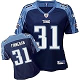 Reebok Tennessee Titans Cortland Finnegan Women's Replica Alternate Jersey