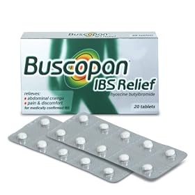 Buscopan IBS Relief Hyoscine Butylbromide 20 Tablets
