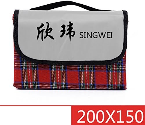 Outdoor outing Oxford cloth damp-proof floor mat/ increase the portable Beach picnic mat-R