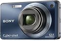 Sony Cyber-shot DSC-W290 12 MP Digital Camera with 5x Optical Zoom and Super Steady Shot Image Stabilization (Dark Blue)