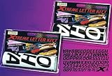 Xtreme Letter Kit - White