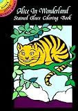 Alice in Wonderland Stained Glass Coloring Book (Dover Little Activity Books)