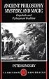 Ancient Philosophy, Mystery, and Magic: Empedocles and Pythagorean Tradition