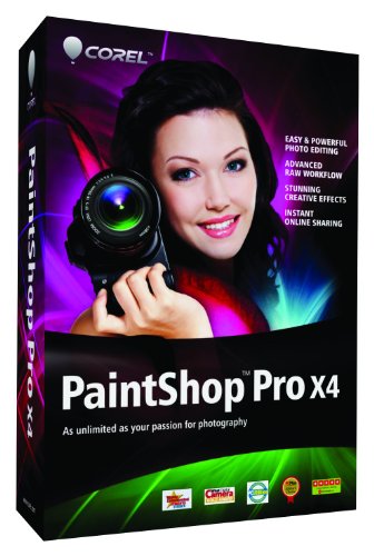 Vollversion Paint Shop Pro / vX4 / Windows / englisch / CD