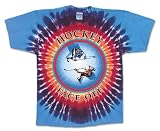 Hockey Face Off Tye Dyed Sunburst T Shirt