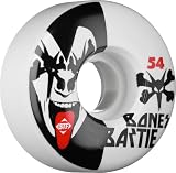 Bones Wheels "Chad Bartie Gene" Street Tech Formula Skateboard Wheels (Set of 4) Multiple Sizes