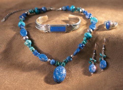 Click here to buy Lapis and Sterling Silver Ring by SOUTHWEST SPIRIT.