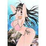 Kanokon: Chizuru Minamoto Bed Sheet Version C (Swimsuit) 210cm X 140cmイメージ
