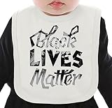 Black Lives Matter ネクタイを有する有機ビブ Medium