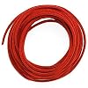 Crimson Red Faux Leather Suede Cord 10 Feet Ultra Microfiber