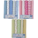 Buy 5-Pack Receiving Blankets by Luvable Friends 
