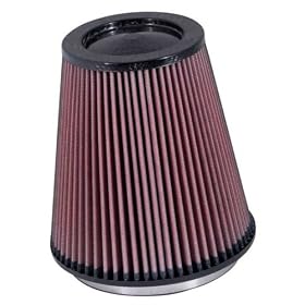 K&N RP-5143 Universal Air Filter - Carbon Fiber Top