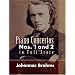 Piano Concertos Nos. 1 and 2 in Full Score (Dover Orchestral Scores)