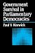 Government Survival in Parliamentary Democracies