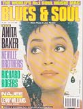 BLUES & SOUL MAGAZINE MAGAZINE BACK ISSUE #564 ANITA BAKER - NEVILLE BROTHERS - RICHARD ROGERS - NAJEE & LENNY WILLIAMS ALL FEATURE