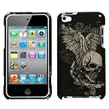 iPod Touch 4th generation Snap-On Protector Hard Case - Skull Design