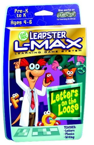 Childrens Toyshop  Toys : LeapFrog Letters on the Loose - Leapster L-Max Learning Game System Software