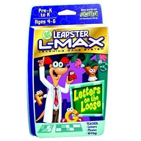 LeapFrog Letters on the Loose - Leapster L-Max Learning Game System Software