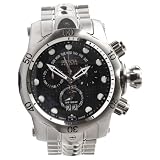 Men's Stainless Steel Reserve Venom Quartz Chronograph Diver Black Dial Day Date