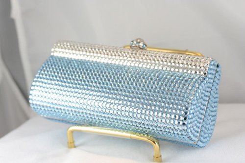 LUXURY SWAROVSKI CRYSTAL EVENING BAG PURSE