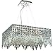 Elegant Lighting Value Maxime Collection Chandelier L:24 in W:24In H:10.5In Lt:12 Chrome Finish (Swarovski Elements Crystals) Chrome