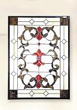 Review Furniture On The Web  / Modish Antique Bronze Stained Glass Window