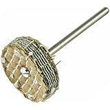 ヤナセ 軸付茶カツエメリーバフ 【3mm軸】 φ25×5×3 EB25