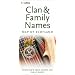 Clan and Family Names Map of Scotland (Pictorial Map)