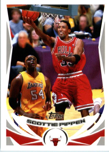 2004 05 Topps Basketball Card #27 Scottie Pippen Chicago Bulls