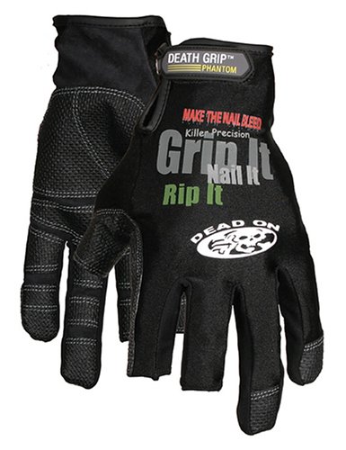 Dead On DO-800 L Phantom Lightweight Cut Finger Glove Color: Black Large Size