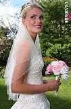 2-Layer, Swarovski Crystal Edge Veil