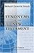 Book Synonyms of the New Testament