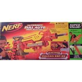Nerf N-Strike Vulcan EBF-25 Blaster Ultimate Value Pack by Hasbro