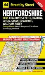 AA Street by Street Hertfordshire