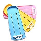 MyArmor ベビー 子供 足長計測器 男女共用 自宅で足の長さを簡単に正しく測れる シューズサイズ/足サイズ 計測 フットメジャー 足長計 足 靴 測定器 プラスチック製 （1個入り）カラーランダ