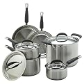 KitchenAid Brushed Stainless Steel 10-pc. CookSet