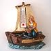 Fischerboot mit Thermometer und Magnet #2