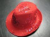 Sequin Floral Fedora / Red / OH, Its Red! 514VY1NKRLL. SL160 Sequin Floral Fedora / Red / OH, Its Red!