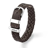 s.Oliver Damenarmband Leder 21cm 321136