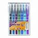 Pilot Precise V5 Stick Rolling Ball Pen, Micro Point, 7 Assorted Barrel/Ink Colors, 7 per Pack (26015)