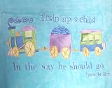 Choo Choo Train Baby Throw Blanket