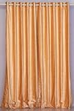 Peach Velvet Curtains / Drapes / Panels with Grommet Tops - made to measure