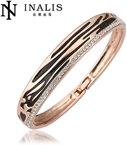 Life winner Men and women general rose gold bracelet fashion European and American couple hand jewelry foreign trade import and export Z034