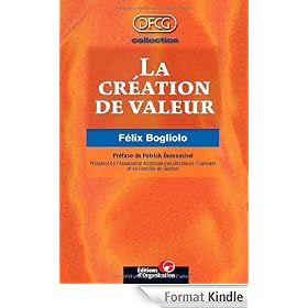La Cr�ation de valeur