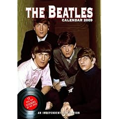 Beatles 2009 Wandkalender mit Stickern