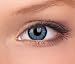 Farbige Kontaktlinsen 3-Monatslinsen & Color Contact lenses Blau Hellblau Aqua 1 Paar (2 Stück) incl. 60ml Pflegemittel und Behälter!