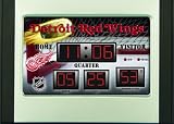 Detroit Redwings Scoreboard Desk Clock