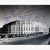 2008 New York Yankees Autographed Yankee Stadium 1923 Opening Day 16 x 20 Photograph (Unframed)