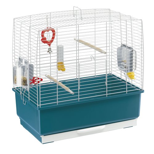 Ferplast 52009801 Vogelheim f&uuml;r Wellensittiche, Komplettausstattung, Rekord 3, ca. 49 x 30 Preisvergleich