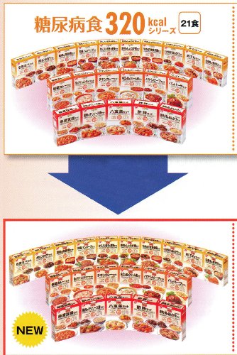 ニチレイ　糖尿病食　２１食セット×（2セット）